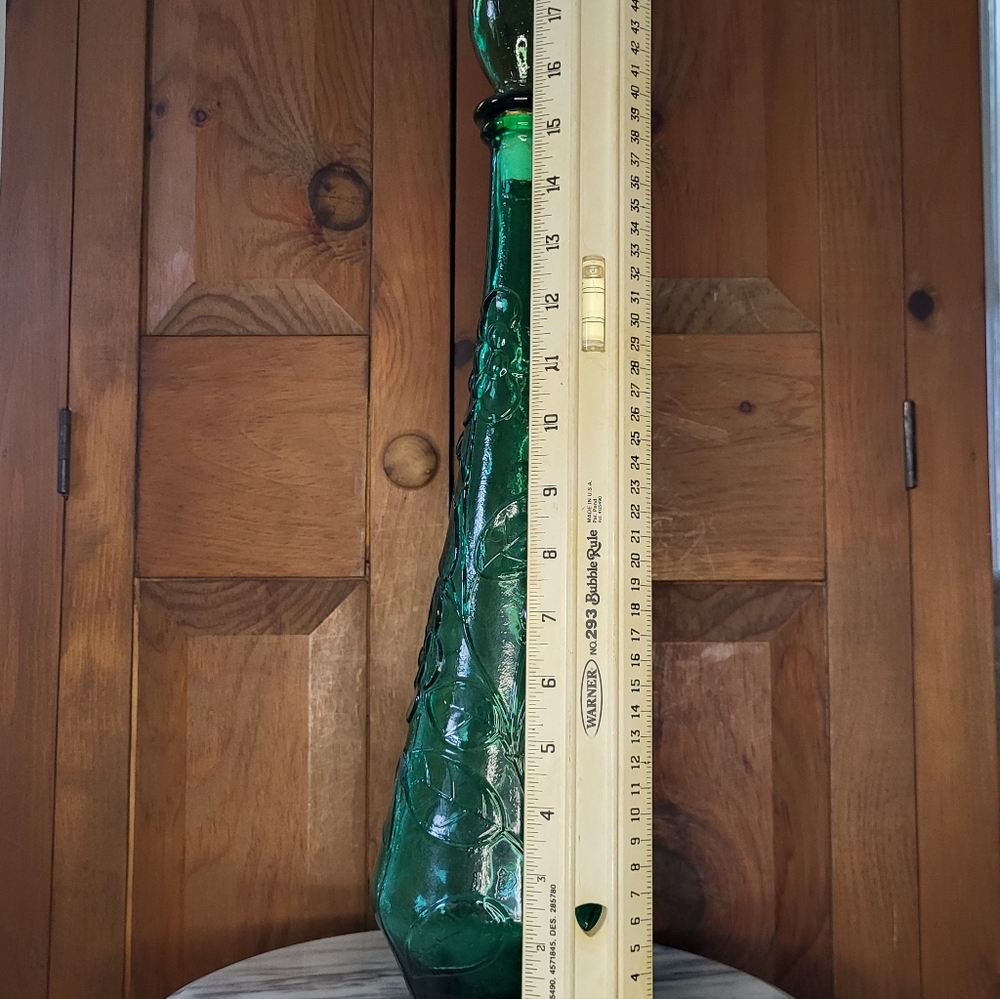 Empoli Green Glass Bottle - Picture 5 of 12